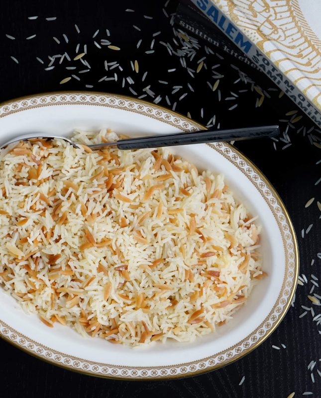 Basmati ryžiai su orzo makaroniukais